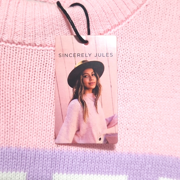 NEW! Sincerely Jules SKI Crewneck Pullover Swearter - Picture 3 of 12